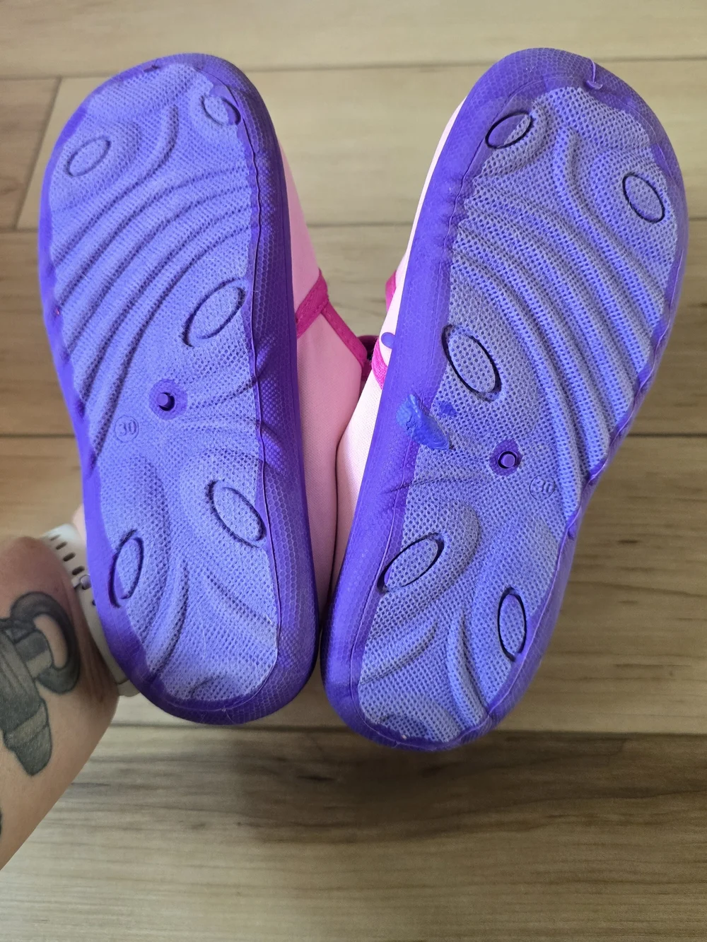 Aqua Kicks Girls' Pink Unicorn Water Shoes